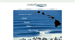 Desktop Screenshot of livesurfcamhawaii.com
