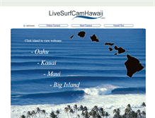 Tablet Screenshot of livesurfcamhawaii.com